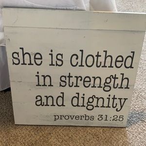 Farmhouse Style Wooden Sign